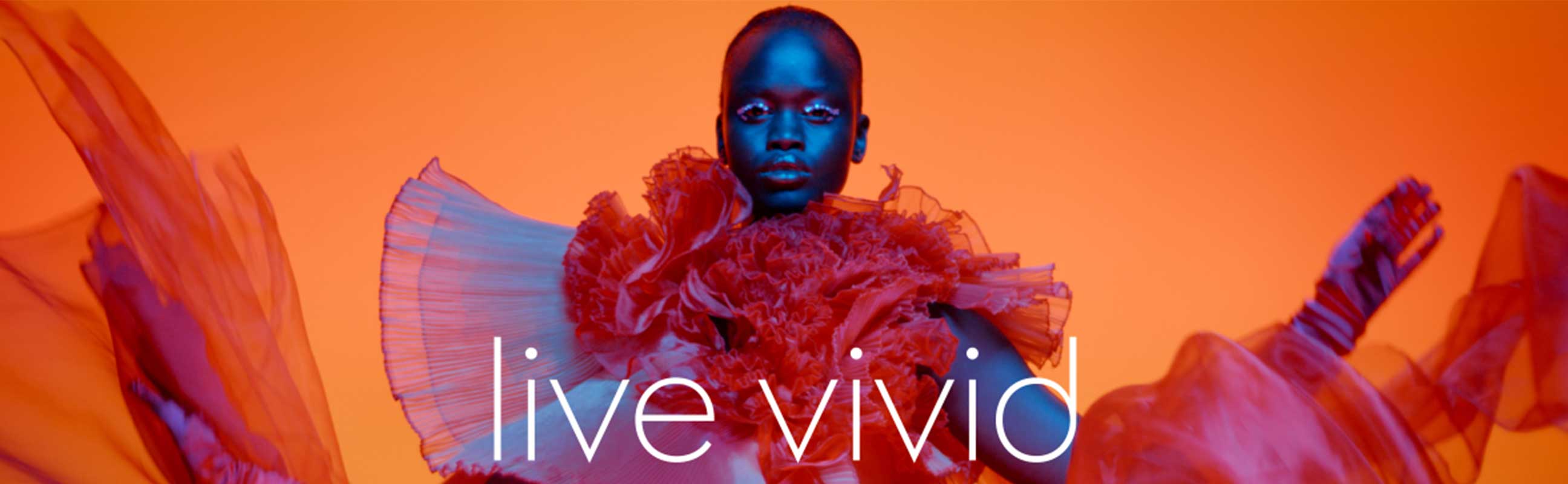 Nouvelle publicité du logo live vivid