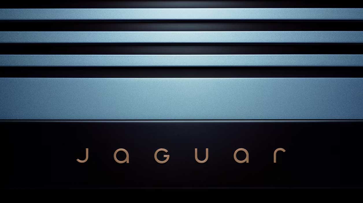 nouveau logo jaguar en lettres