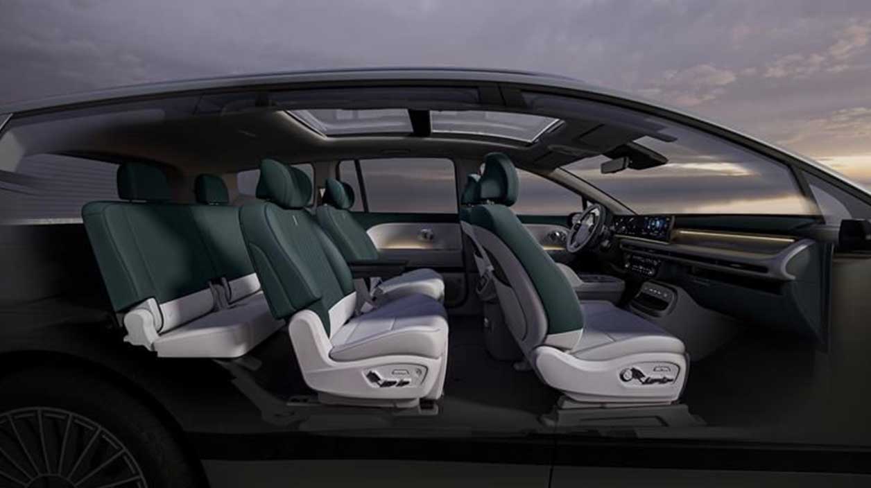 interieur complet du nouveau hyundai ioniq 9 2025