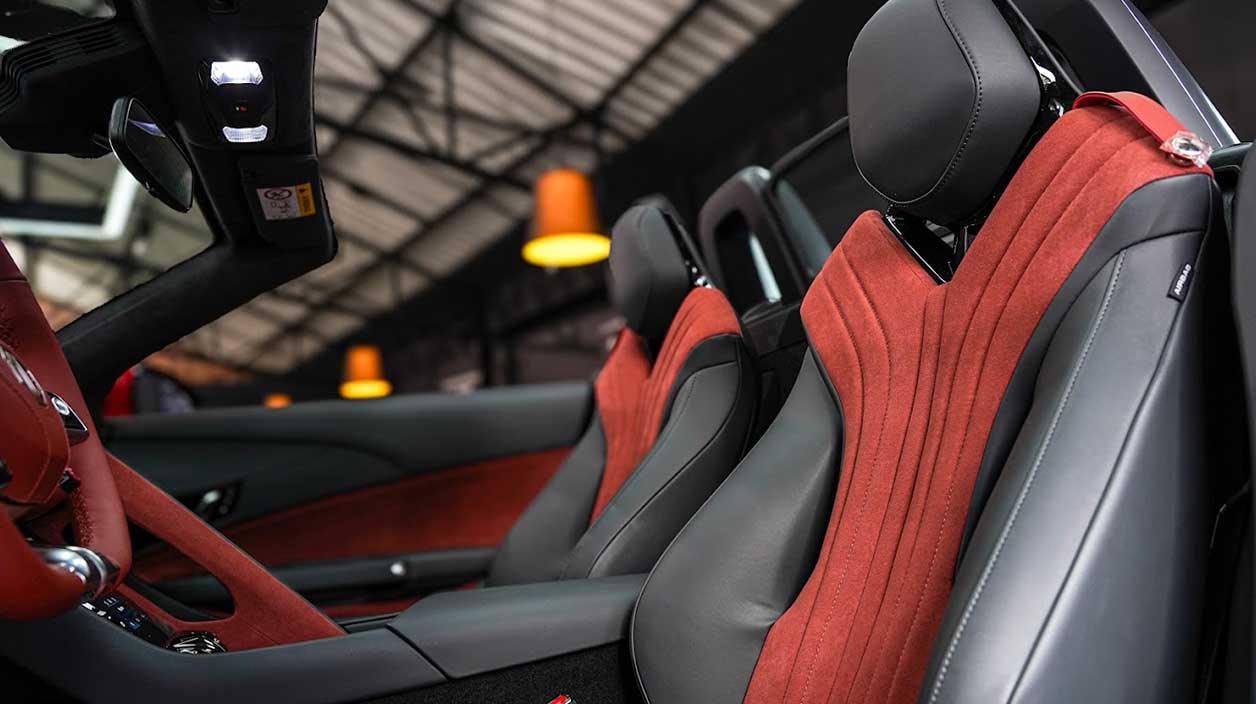design interieur de la nouvelle mg cyberster 2024