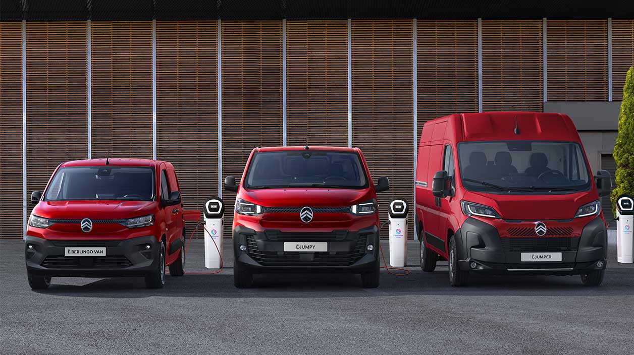 flotte utilitaires de la marque Citroën