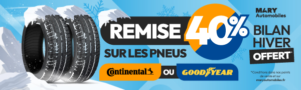 Promotions sur les pneus 