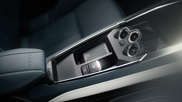 deisgn interieur Alpine A290