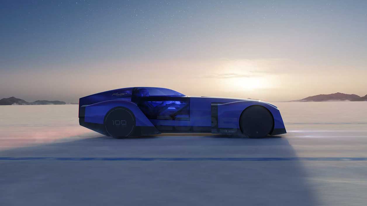 Filante Record 2025 vue de côté
