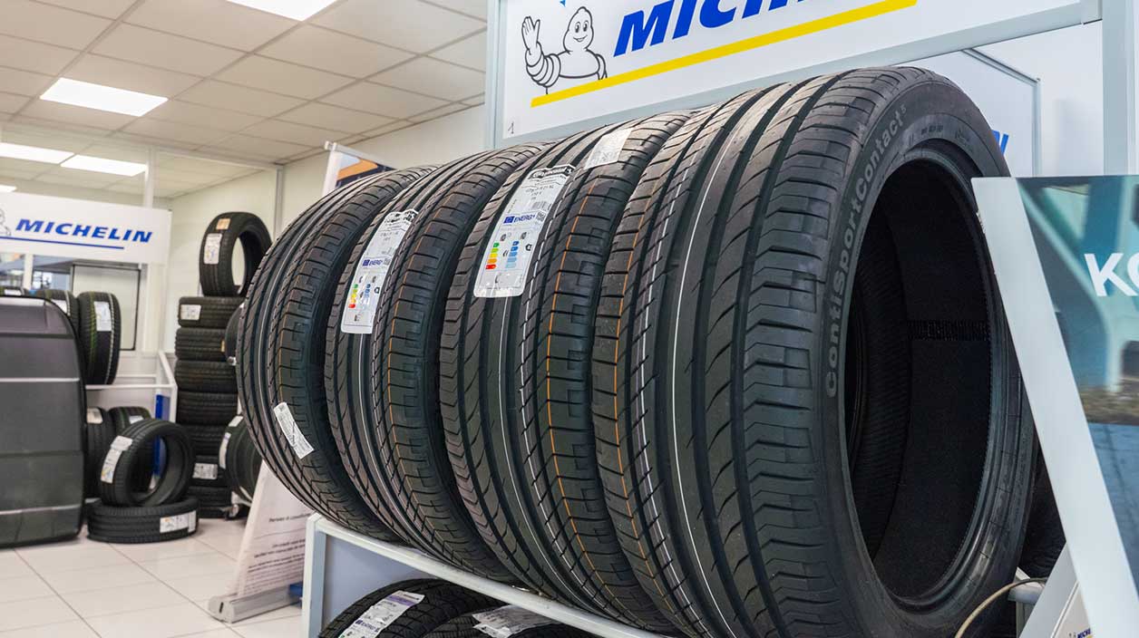 Ensemble de pneus Michelin à la vente
