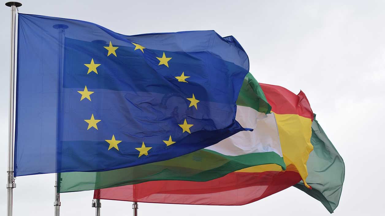 drapeau de l'union européenne 
