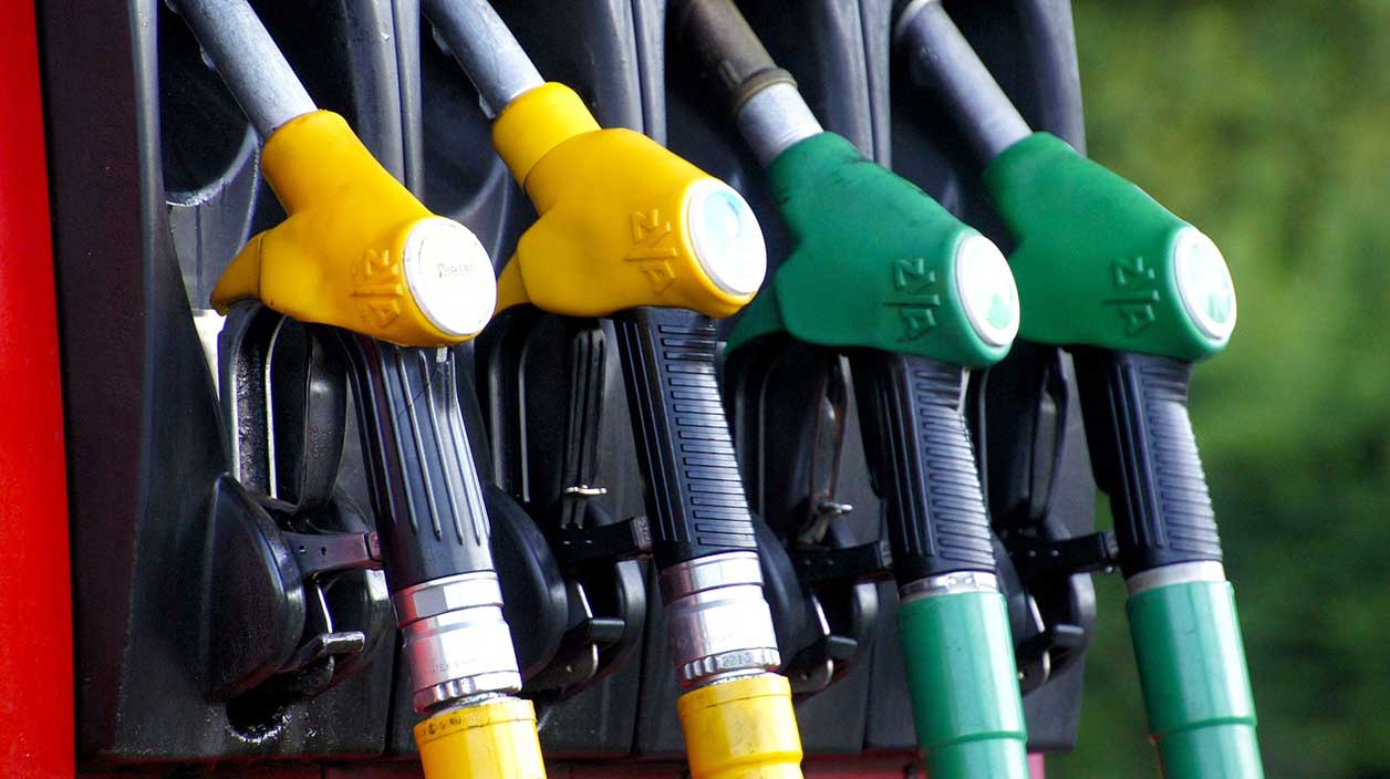 Différentes pompes à essence fuel diesel