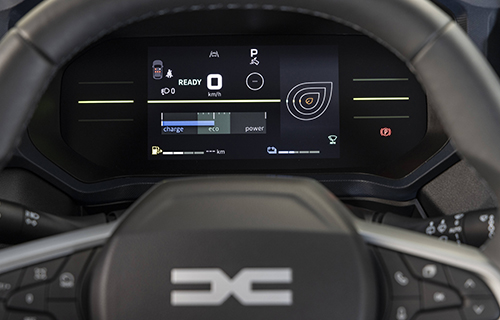 Écran de bord Dacia Duster 2024