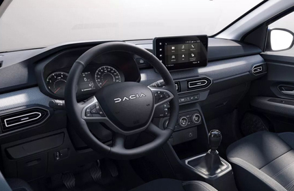Nouvelle Dacia Sandero intérieur