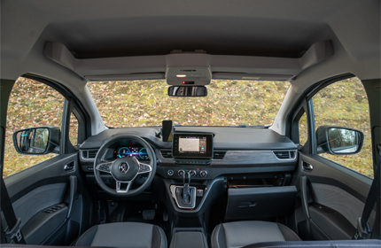 Renault Kangoo E-Tech 100% électrique intérieur