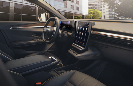 Renault Megane E-Tech électrique design intérieur