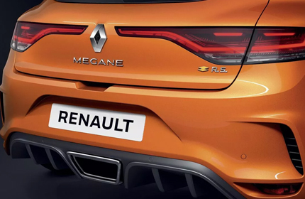 Renault Megane R.S. design extérieur
