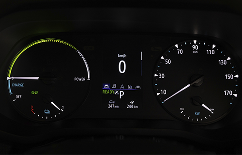 Compteur autonomie Trafic Van E-Tech