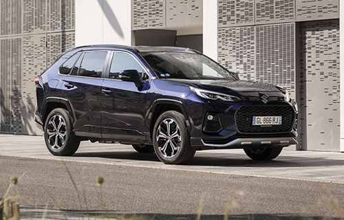 Design extérieur Suzuki Across Hybrid
