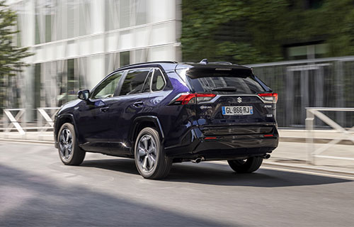 Design extérieur Suzuki Across Hybrid
