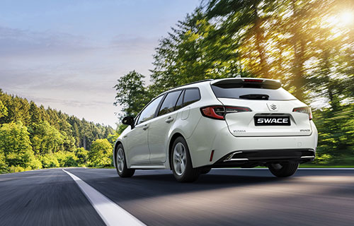 Design extérieur Suzuki Swace Hybrid