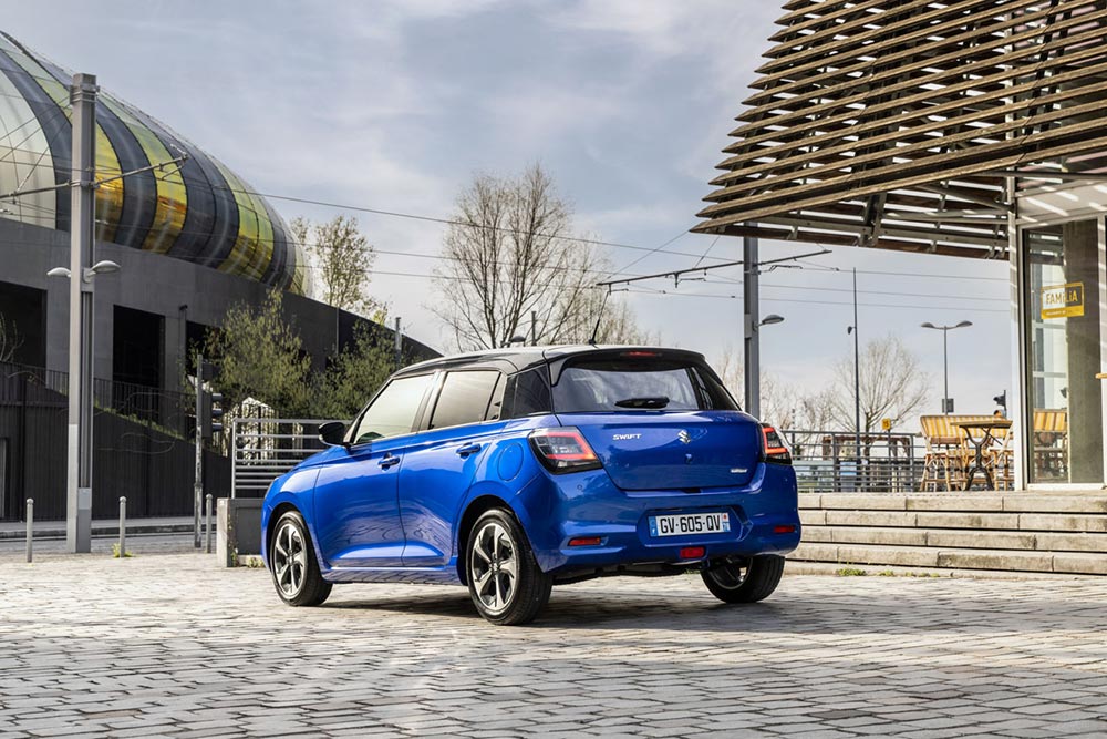 suzuki swift vue arrière