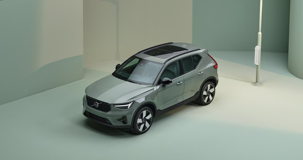 Volvo XC40 Recharge hybride design extérieur