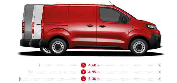 citroen jumpy longueurs