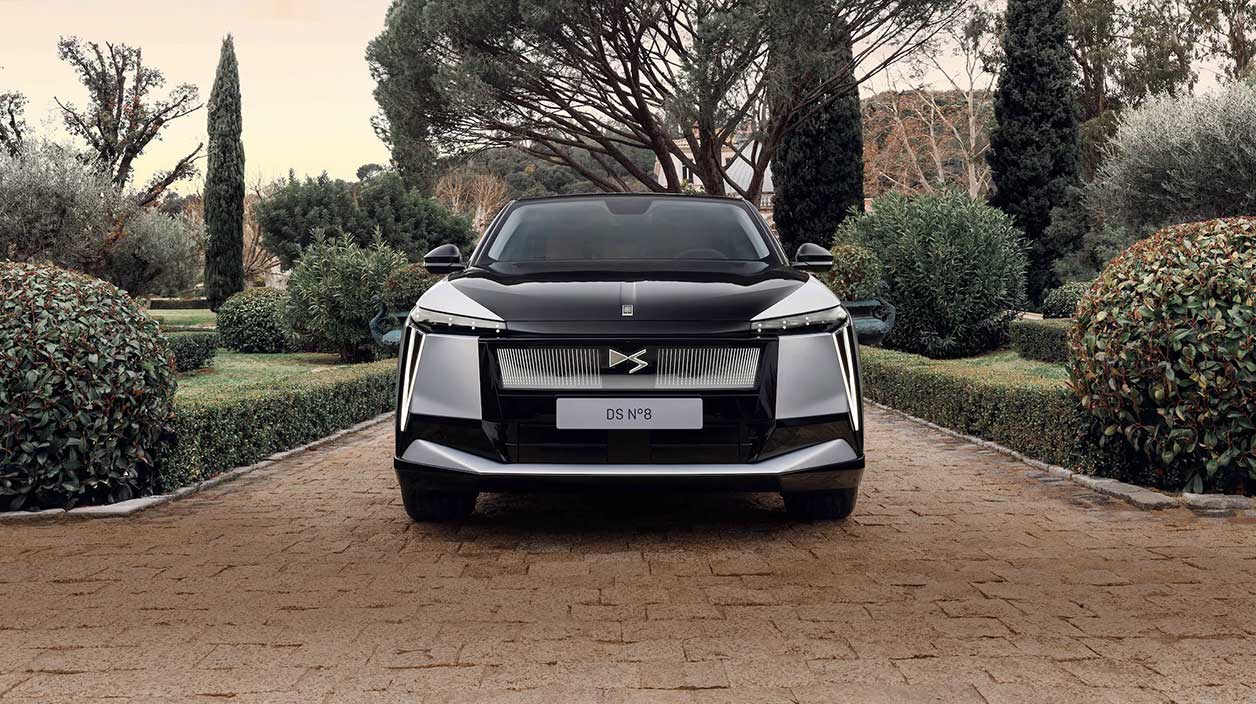 design extérieur de la DS 8