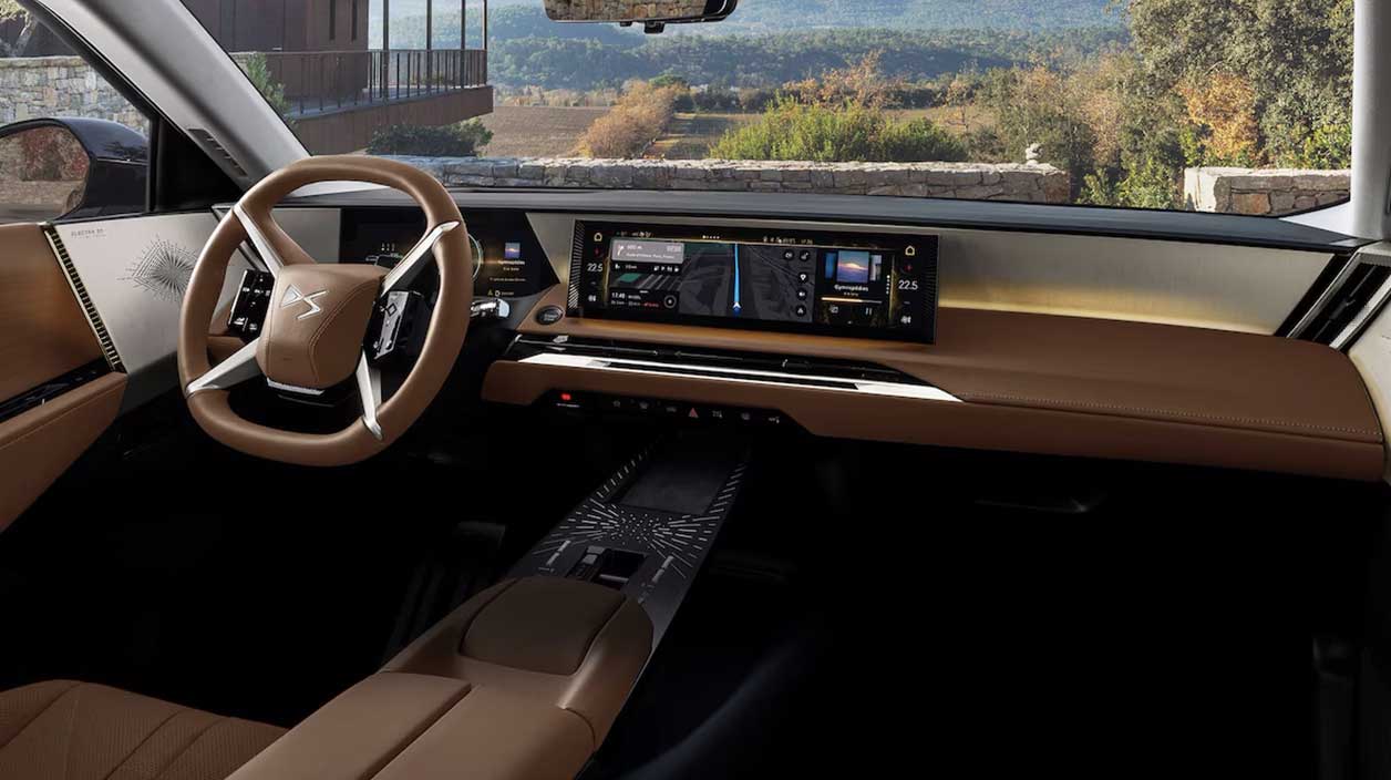 DESIGN intérieur de la DS 8