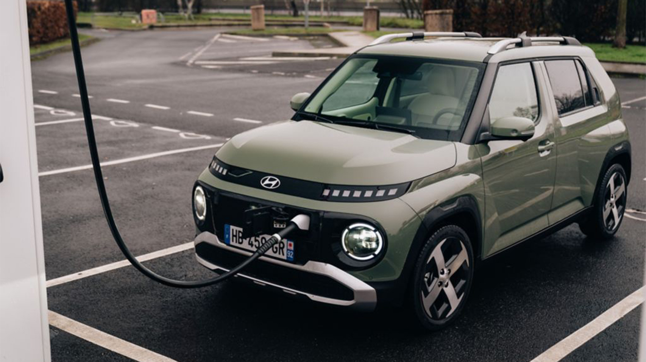 Nouveau véhicule Hyundai Inster recharge 100% électrique