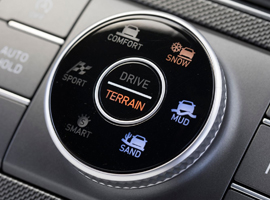 Hyundai SANTA FE modes de conduites et terrain