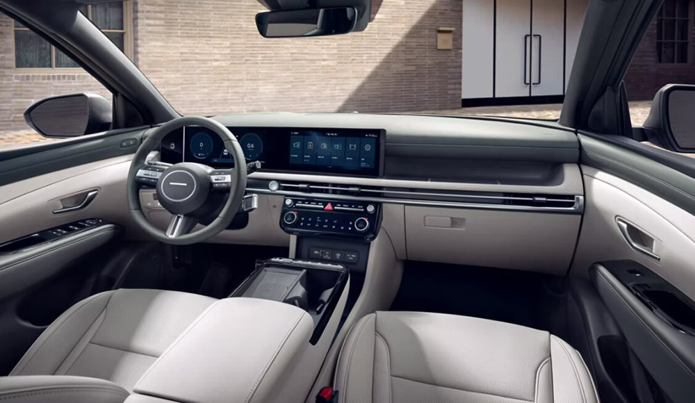 hyundai tucson interieur tableau de bord 2024
