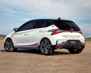 Hyundai i20 N Line Michel Vaillant design extérieur