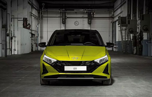 Extérieur nouvelle Hyundai i20 2023