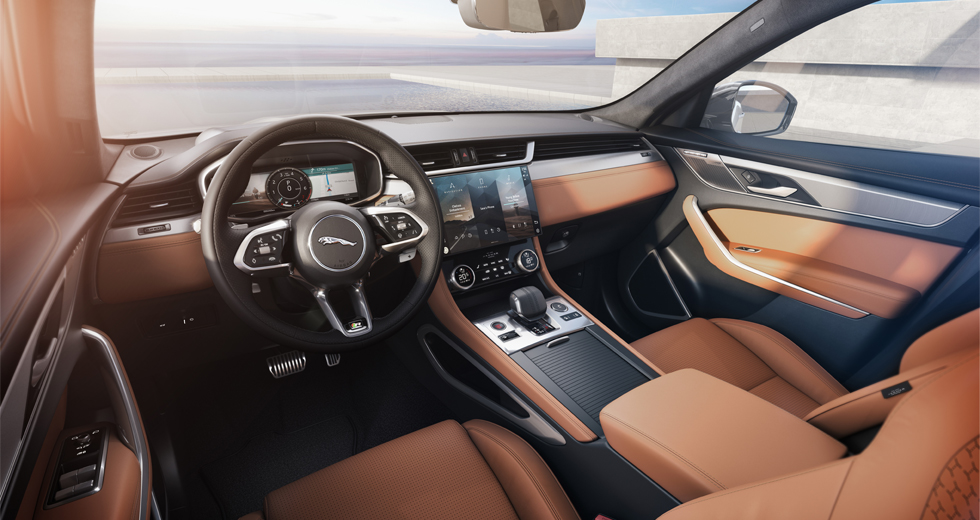 Jaguar F-PACE design intérieur