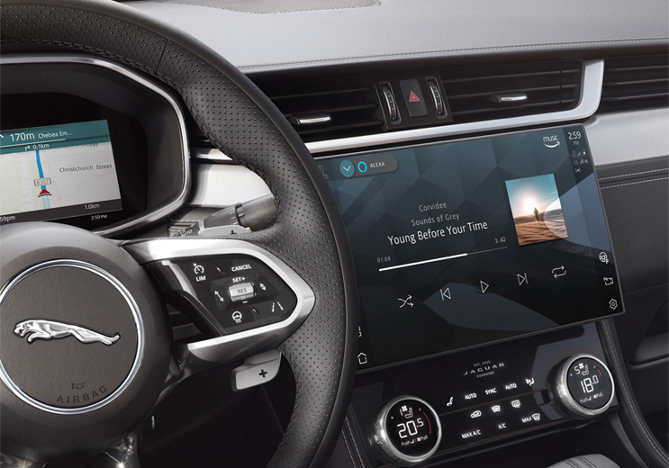 Jaguar F-PACE design intérieur