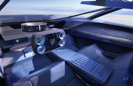 Peugeot Inception Concept design intérieur