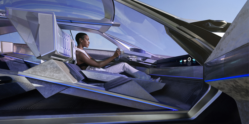 Peugeot Inception Concept design intérieur