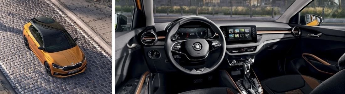 ŠKODA - A bord de la Skoda Fabia, Un intérieur