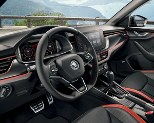 Skoda Scala Monte Carlo design intérieur