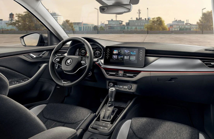 Skoda Scala interieur 