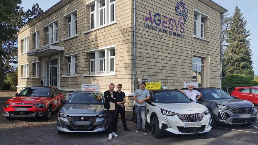 image representative de l'article Électrification en action chez AGESYS avec Peugeot Noyon Mary Automobiles