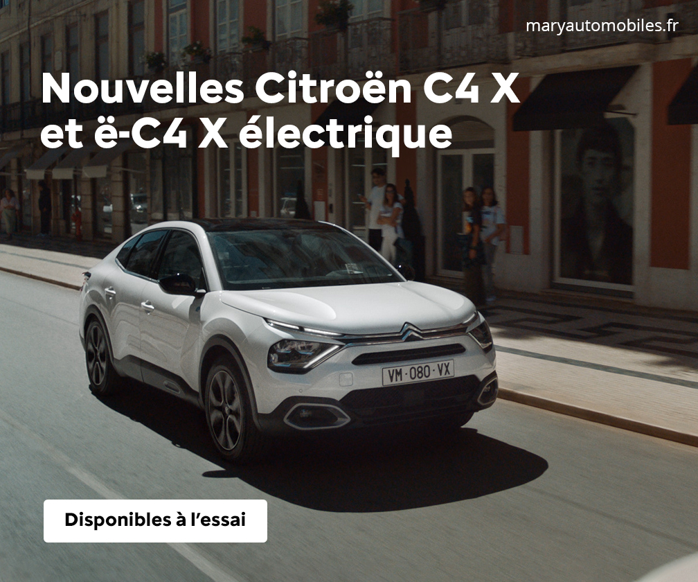 Nouveau modèle de Citroën, la nouvelle C4 X