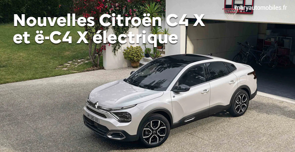 Nouveau modèle de Citroën, la nouvelle C4 X