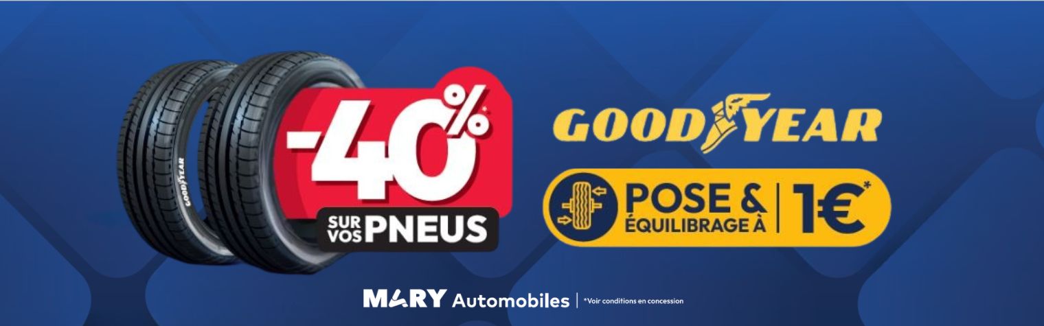 Offre Rentrée Pneus GoodYear