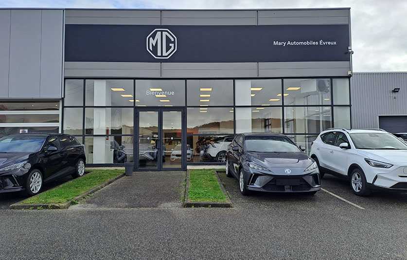 MG Motor nomme Mary Automobiles pour assurer la distribution de la marque sino-britannique dans l’Eure (27)