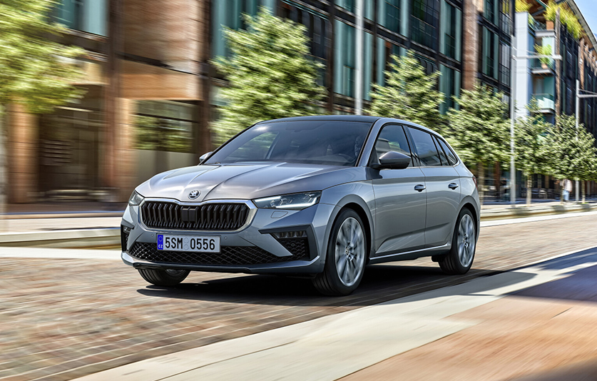 Restylage de la nouvelle Skoda Scala